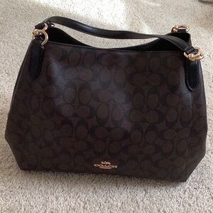 BRAND NEW - GENTLY USED Double sided Coach signature purse